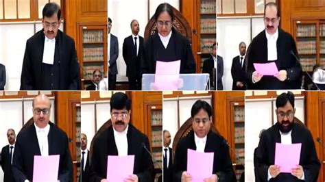 7 Additional Judges Of Allahabad High Court Take Oath As Permanent Judges