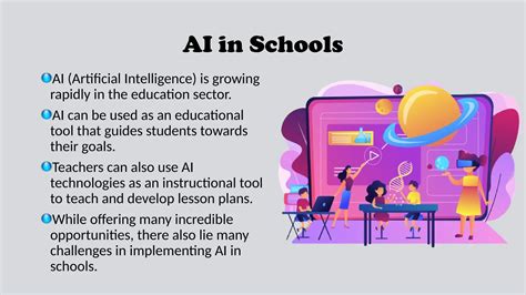 artificial intelligence  school educationpptx