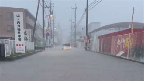 日本九州北部等地暴雨 Jr山阳新干线局部停驶 星岛日报