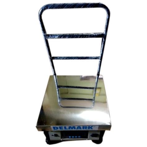 Delmark Stainless Steel Digital Platform Weighing Scale Capacity 50