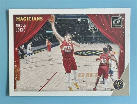 P Pites De Basketball Panini Donruss Nikola Jokic Magicians