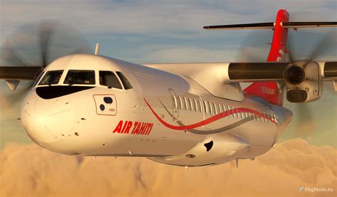 Air Tahiti F Orvn Expert Series Asobo Atr 72 600 [4k] 对于 Microsoft Flight Simulator Msfs