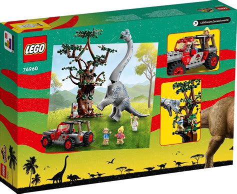 LEGO 76960 Jurassic Park Brachiosaurus Discovery Building Toy Set