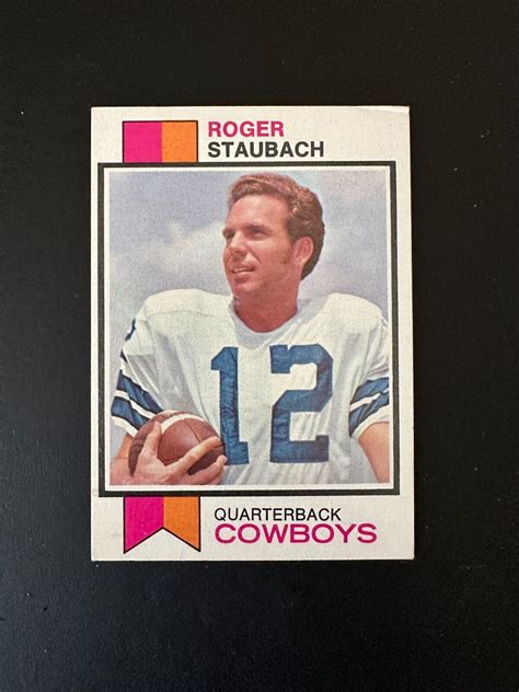 Topps Roger Staubach Ex Nm Ebay