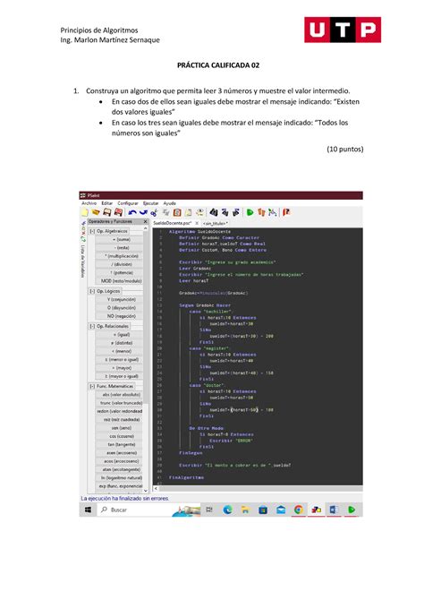 Pc Principo De Algoritmos Principios De Algoritmos Ing Marlon