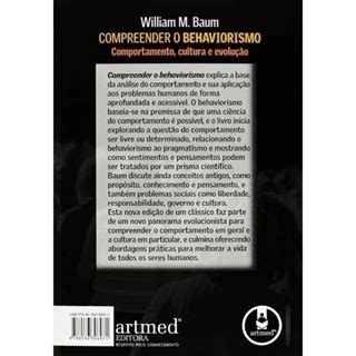 Compreender O Behaviorismo Baum - Livro Compreender O Behaviorismo William M. Baum | Shopee Brasil