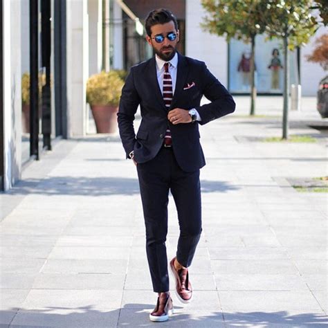 How To Wear A Suit With Sneakers Ultimate Guide To Styling Your Suit The Dark Knot