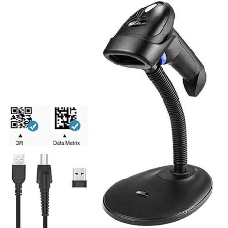 NETUM 2 4G WIRELESS QR BARCODE 2D SCANNER WITH STAND Gameexplorers Gr