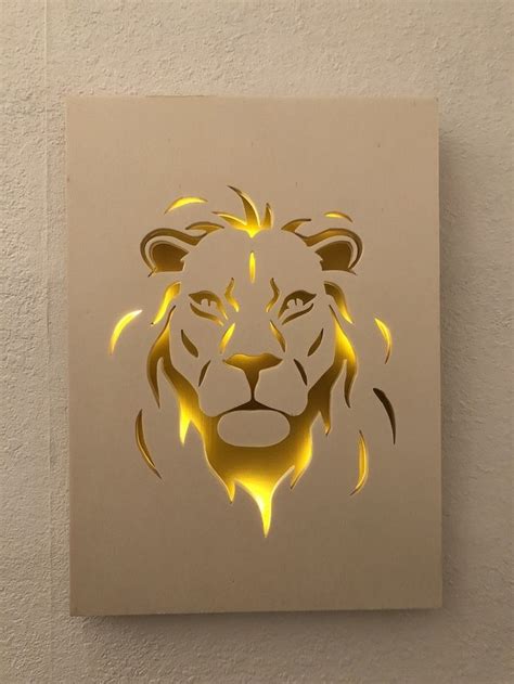 Lion Par Matindetempete Wood Art Design Metal Art Projects Metal