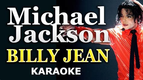 Michael Jackson Billy Jean LYRICS Karaoke YouTube