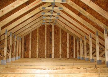 Attic Trusses - Precision Truss & Lumber Inc.