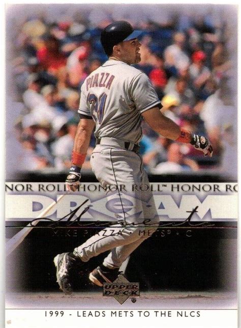 Upper Deck Honor Roll Dream Moments Mike Piazza For Sale