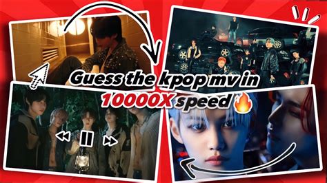 Guess The Kpop Mv In X Speed Male Ver Kpop Quiz Youtube