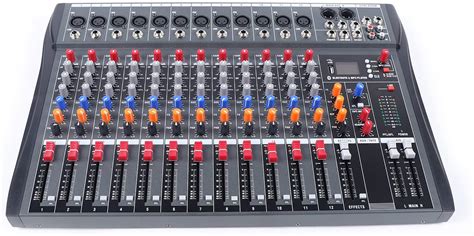 Amazon Tfcfl Channel Mixing Console Audio Mixer Bluetooth Usb