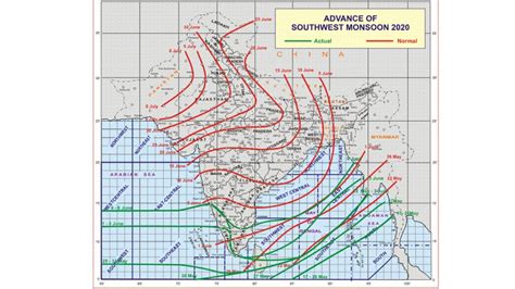 Low Pressure Area To Develop Over Bay Of Bengal Monsoon To Give Heavy