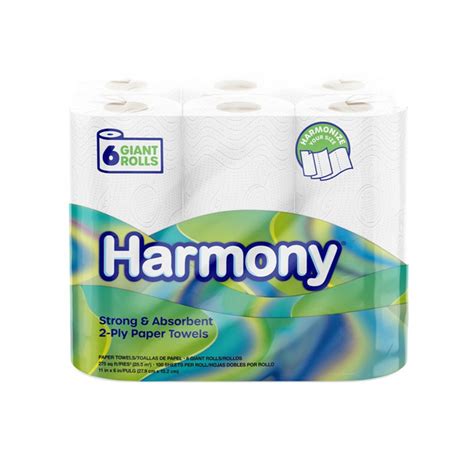 Dollar Tree Harmony Strong Absorbent Ply Paper Towels Same Day