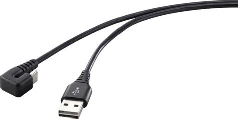 Renkforce USB Kabel USB 2 0 USB C Stekker USB A Stekker 1 00 M Zwart