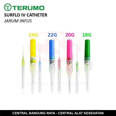 Terumo Surflo Iv Catheter Jarum Infus G