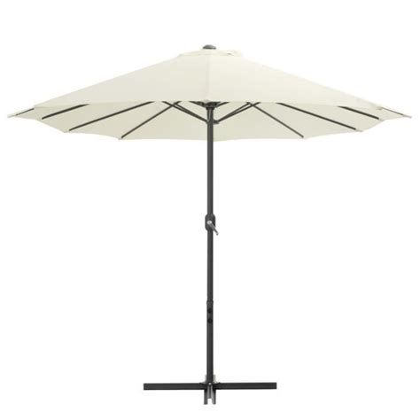 Parasol D Ext Rieur Et Poteau En Aluminium X Cm Sabe