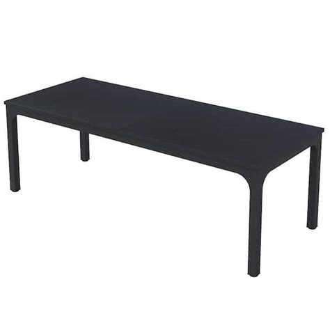 Byblight Roesler Black Wood Legs In W Long Rectangle Dining