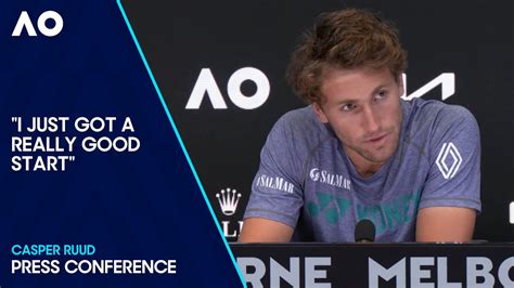 Casper Ruud Press Conference Australian Open 2024 Second Round YouTube