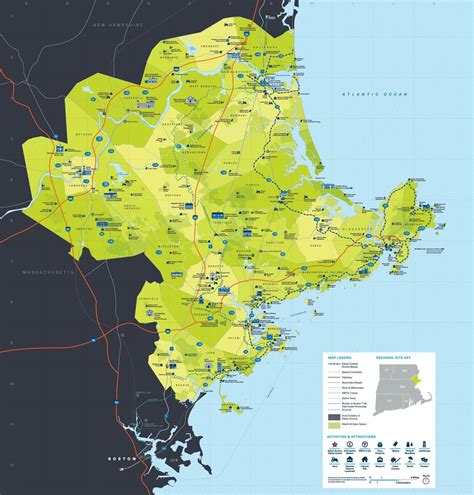 Essex National Heritage Area Map Essex National Heritage Area