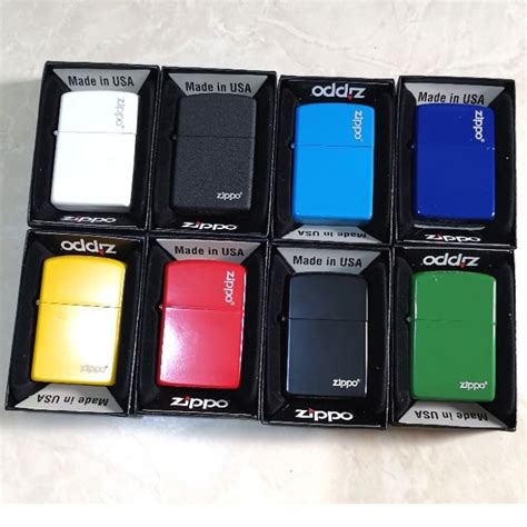 Jual Korek Api Zippo Matte Murah Ada Logo Zippo Plus Box Zippo Shopee