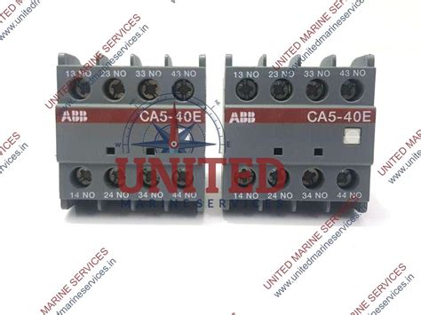 ABB CA5 40E AUXILIARY CONTACT BLOCK CA5 1SBN010040R1040 SET OF 2