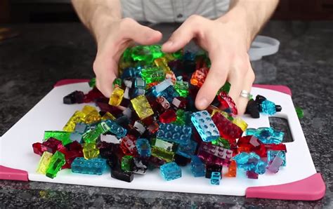 How To Make Edible & Stackable LEGO Gummy Candy