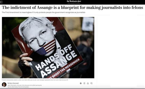 Glenn Greenwald On Twitter Us Liberals Want Assange To Rot In Prison