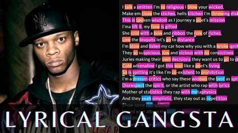 Papoose Lyrical Gangsta Lyrics Rhymes Highlighted Youtube