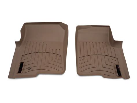 Weathertech F 150 DigitalFit Front Rear Floor Liners Tan 45005 1 2