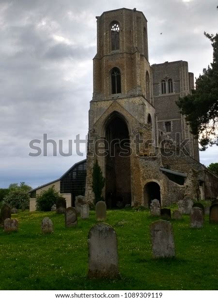 Historic Ancient Wymondham Abbey Norfolk East Stock Photo 1089309119