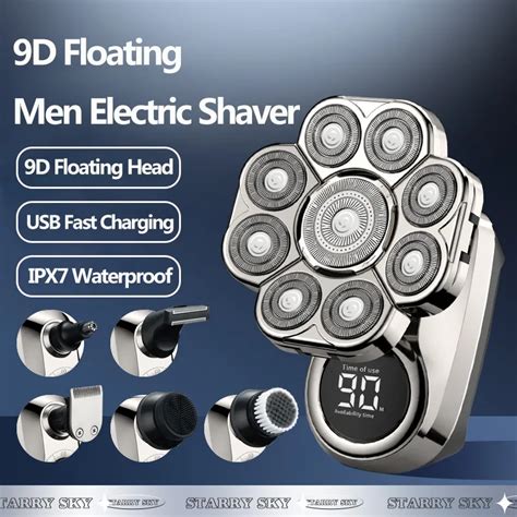 Electric Shavers D Electric Head Shaver In Shavers For Bald Men