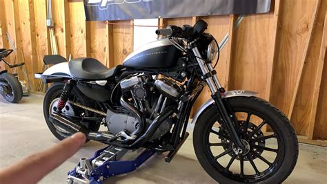 Harley 1200 Sportster Stunt Bike Build Youtube