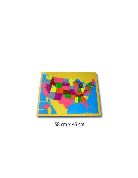 USA Puzzle Map