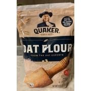 Quaker Oat Flour Calories Nutrition Analysis More Fooducate