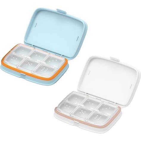 Pilulier H Rmetique Pill Box Organizer Porte Pilule De Poche Avec