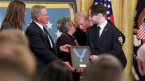 President Trump Awards Medal Of Honor To Us Military Heroes