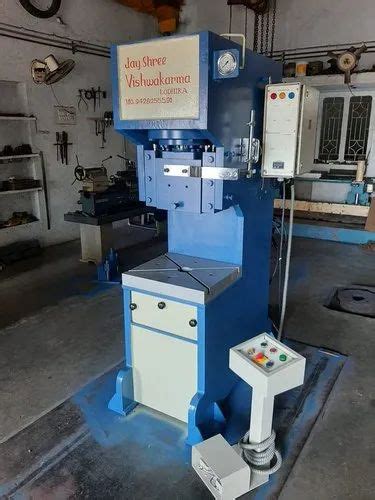 Mild Steel C Type Power Press Machine Capacity Tone At Rs