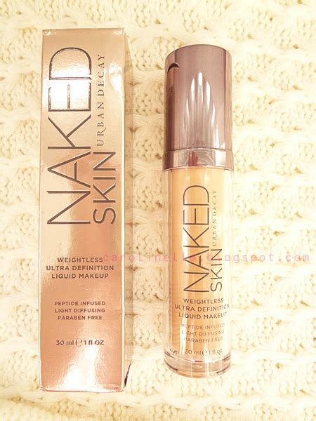 Review Urban Decay Naked Skin Weightless Makeup Eat Sleep Kiss