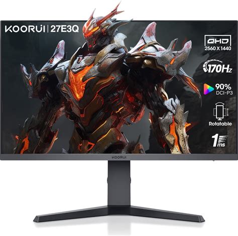 KOORUI 27 27E3Q Ecran PC KOORUI Cybertek Fr