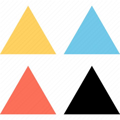 design  triangles icon