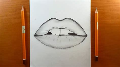 Come Disegnare Le Labbra Con La Matita Poco A Poco How To Draw Lips