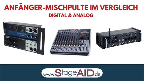 ANFÄNGER MISCHPULTE IM VERGLEICH Soundcraft Ui12 Behringer Xenyx