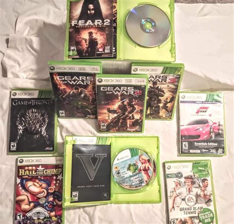 Microsoft Xbox 360 Games Lot Bundle Bundle Discounts In Case Most Cib Deals Ebay