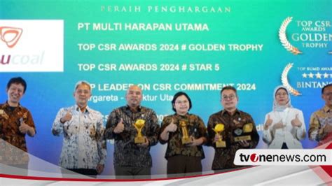 Multi Harapan Utama Dan Mmsgi Raih Penghargaan Top Csr Awards