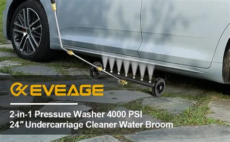 Eveage Undercarriage Pressure Washer Attachment Pro Max Surface