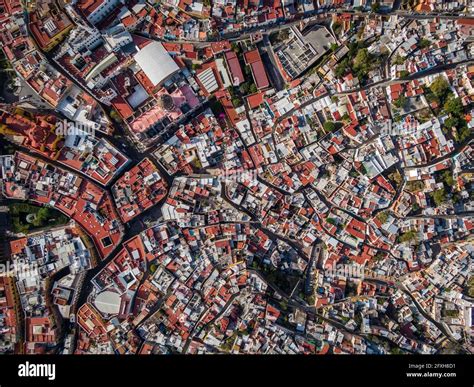 Vista A Rea Del Centro Hist Rico De La Ciudad De Guanajuato En