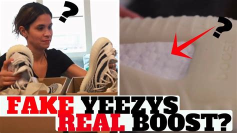 Do Fake Yeezys Use Real Boost She Did A Legit Check In 30 Seconds